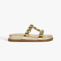 Sandália Papete Special Dourada