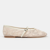 SAPATILHA MESH COM BORDADOS