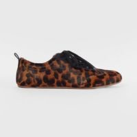 Sneaker Violet Animal Print