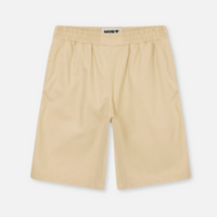 Short cós elástico médio  bege