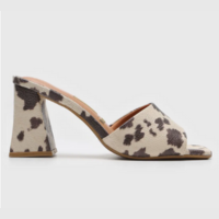 Tamanco Vizzano Animal Print Off-White