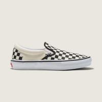 tênis skate slip-on black offwhite