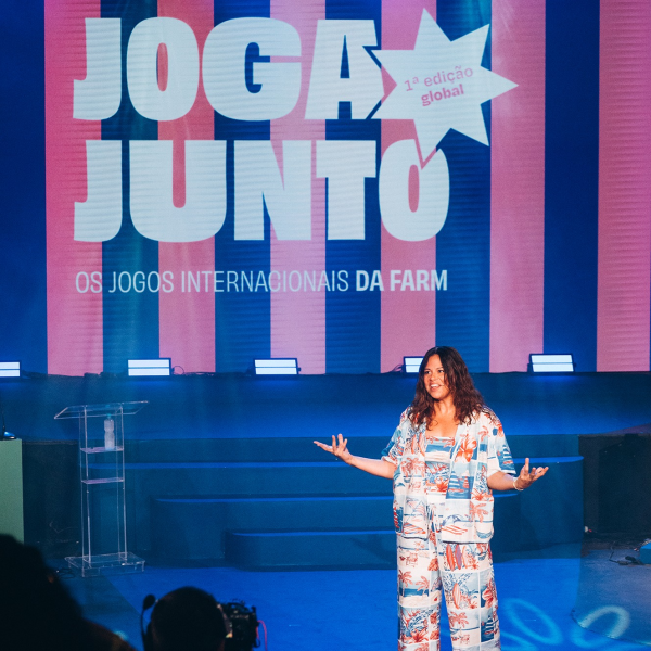 FARM Rio leva o Joga Junto ao mundo e transforma convenção comercial em game show