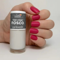 Top coat fosco Bella Brazil 9ml Brilho e Resistência