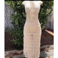 Vestido beautiful frente única - Eli crochê