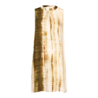 VESTIDO CURTO SEM MANGA PREGAS TIE DYE