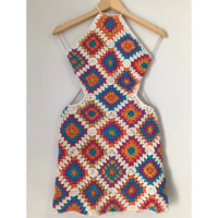 VESTIDO FRENTE ÚNICA CROCHÊ