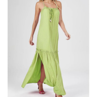 Vestido Longo PKS Viscose Lima-GG - Verde