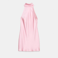 VESTIDO MINI ACETINADO