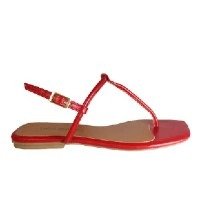 Rasteira Luiza Sobreira Vermelha Mod. 2102