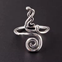 361L Surgical Steel Knuckle Foot Ring Open Toe Rings For Women Summer Beach