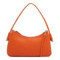 Bolsa Tiracolo Média Baguete Box Laranja