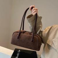Bolsa de ombro estilo francês grande capacidade premium outono inverno ret