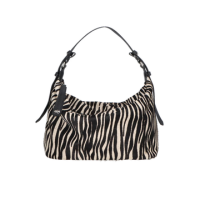 BOLSA GRANDE EM PELO ZEBRA