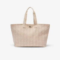 Bolsa Lacoste Tote XXL Summer Pack Jacquard Motif