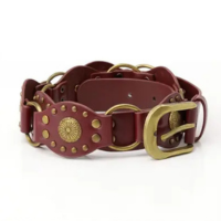 Cinto Feminino Couro Pu Boho Chic Tendencia Moda Country Top - Alwy