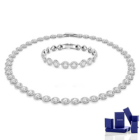 Colares RODREASON Jewellery para mulheres Moda Romântica Coração Do Oceano