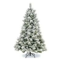 Árvore De Natal Pinheiro Verde Ou Nevada 150cm 320 Galhos - Roohs Malibu Pr