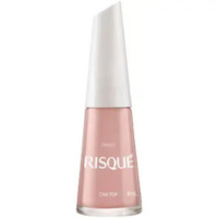 Esmalte Risqué Chik Pop Rosa Claro Cremoso - Hipoalergênico 8ml