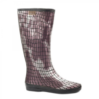 Galocha Longa Estampada Kestou Feminina - Cobra