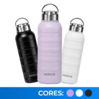 Garrafa Térmica Aço Inox Portátil 1 Litro Café Suco Água Academia Passeio C