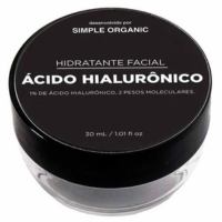 Hidratante Facial Simple Organic - Ácido Hialurônico 30ml