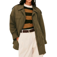 Jaqueta Hering Parka Feminina Cargo - Verde