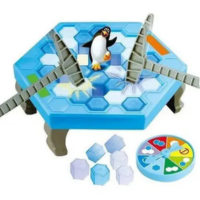 Jogo de Mesa Quebra Gelo do Pinguim Jogo de Tabuleiro Brinquedo Interativo