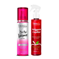 Kit Vinagre de Maçã e Bye Bye Volume 200ml Forever Liss - Forever Liss Prof