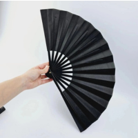 Leque De Mão Liso Para Festa Decoração Dança 47cm