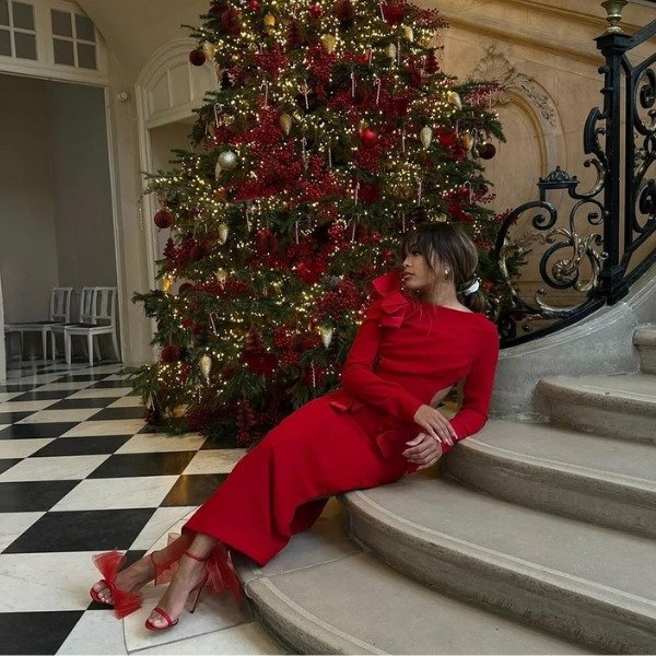 Looks com vestido vermelho para o Natal: 5 inspirações bonitas e fáceis
