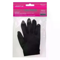 Luva Black Tamanho M com 2 Unidades Vertix