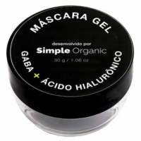 Máscara Gel Simple Organic Acido Hialuronico + Gaba 30g