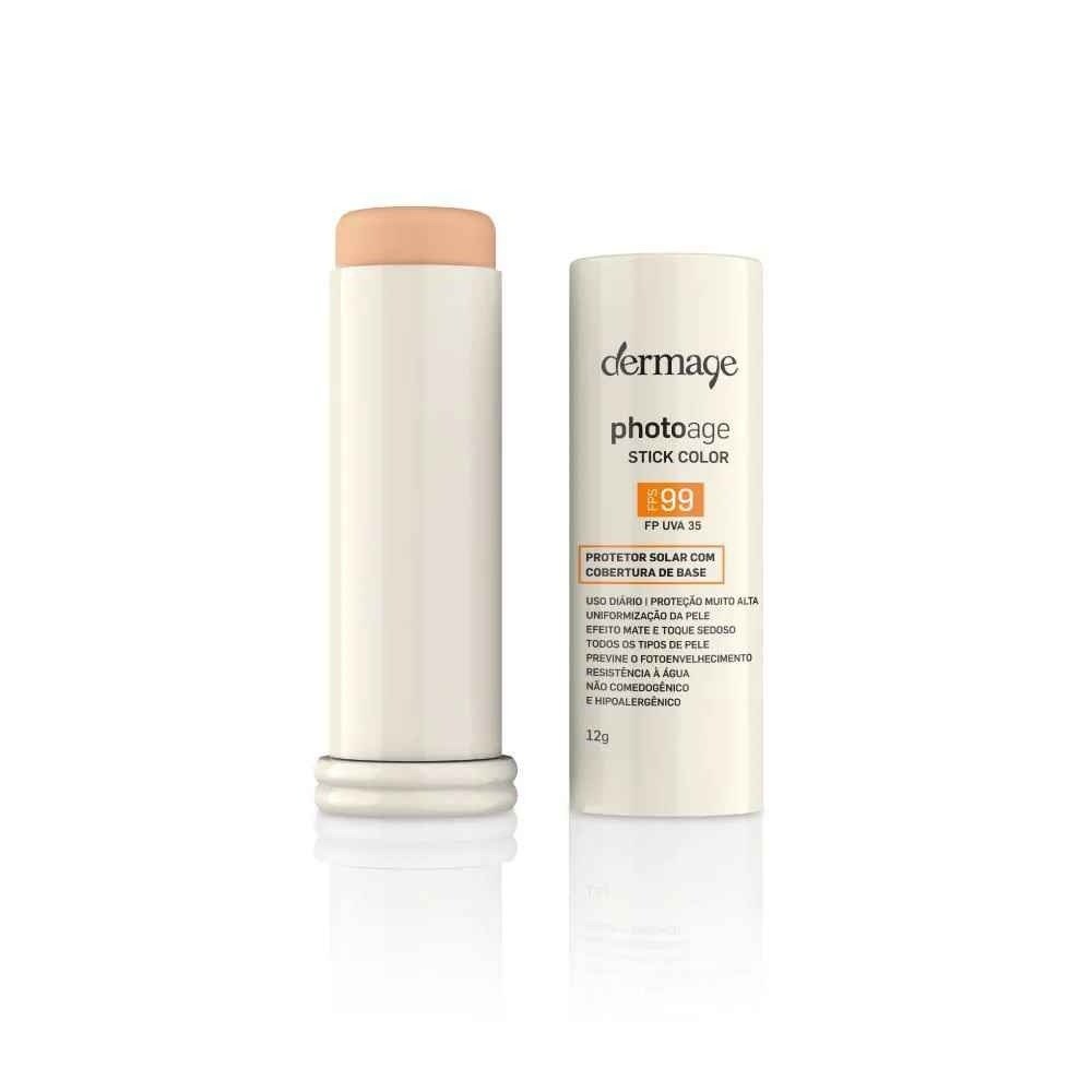 Protetor Solar com Cor Dermage – Photoage Stick Color FPS99 Claro
