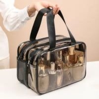 Necessaire Feminina Grande Viagem Bolsa Organizador Maquiagem - STAR SHOP