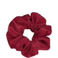 Nobrand - Scrunchie Xuxinha de Cetim Vermelho Rubi