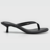 Sandália Feminina Santa Lolla Salto Taça Preta