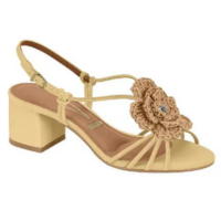 Sandalia vizzano salto bloco medio flor ref 6291.1193.7286