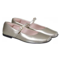 Sapatilha feminina bico quadrado boneca com fivela casual lolla maria - Lol