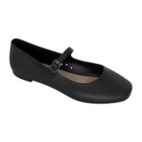 Sapatilha Miss-Miss Mary Jane Bico Quadrado Fechamento Em Fivela Super Conf