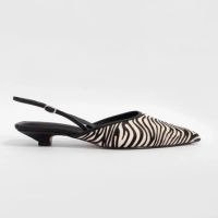 Slingback Amy Zebra