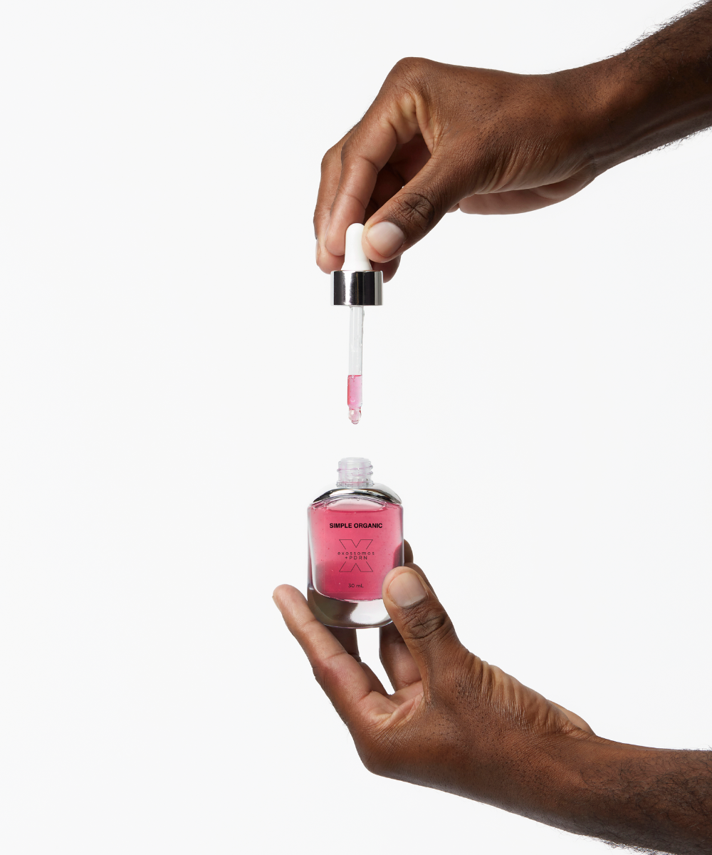 Solução de Skincare Regenerativa da Simple Organic.