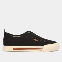 Slip On Anacapri Alé Ilhós Feminino - Preto