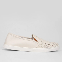 Slip On Anacapri Laser Feminino - Off White