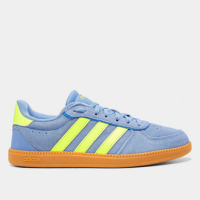 Tênis Adidas Breaknet Sleek Suede Feminino - Azul