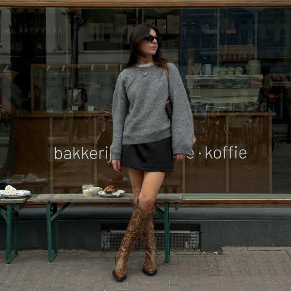 Do inverno ao verão esses são os melhores looks com saia preta curta