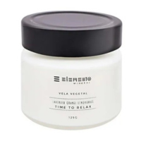 Vela Vegetal Elemento Mineral Time to Relax 125g