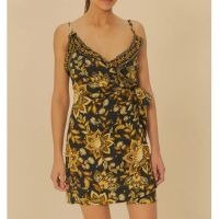 Vestido Curto Flora Abacaxi