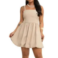 Vestido Curto Balonê Sensoriale Com Alças R155 - Style Store