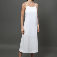 Vestido Feminino Linho Misto Calvin Klein Jeans - Branco
